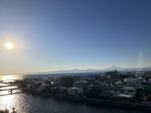 江ノ島の海と空